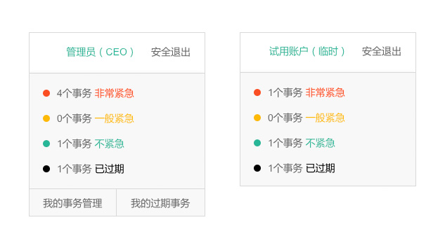 到期自動郵件提醒系統(tǒng)中管理員如何查看自己的事務